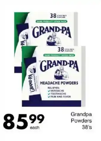 Save Grandpa Powders offer