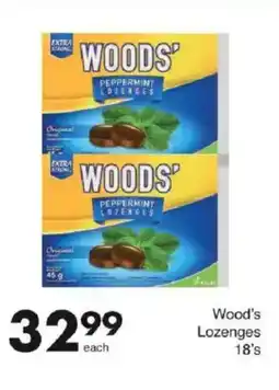 Save Wood's Lozenges offer