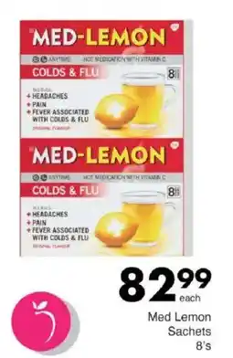 Save Med Lemon Sachets offer
