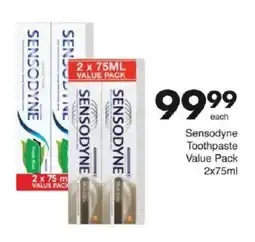 Save Sensodyne Toothpaste Value Pack offer