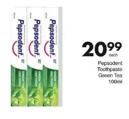 Save Pepsodent Toothpaste Green Tea offer
