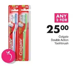 Save Colgate Double Action Toothbrush offer