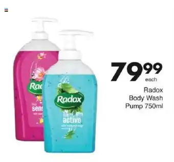 Save Radox Body Wash Pump offer