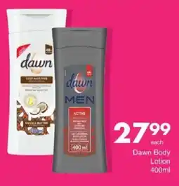 Save Dawn Body Lotion offer