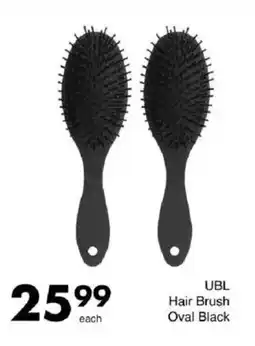 Save UBL Hair Brush Oval Black offer