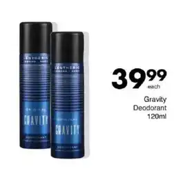 Save Gravity Deodorant offer