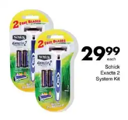Save Schick Exacta 2 System Kit offer