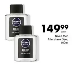 Save Nivea Men Aftershave Deep offer
