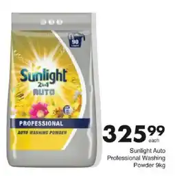 Save Sunlight Auto Professional Washing Powder offer