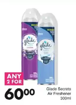 Save Glade Secrets Air Freshener offer