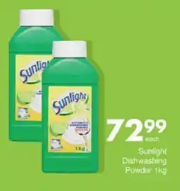 Save Sunlight Dishwashing Powder offer