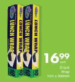 Save Snack Wrap offer