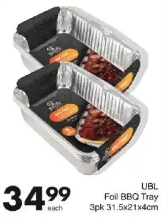 Save UBL Foil BBQ Tray offer