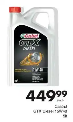 Save Castrol GTX Diesel 15W40 offer