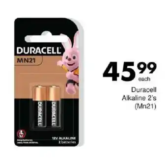 Save Duracell Alkaline (Mn21) offer