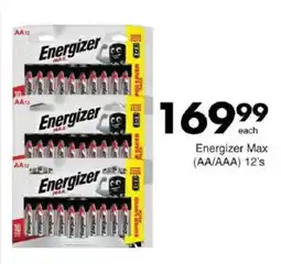 Save Energizer Max offer