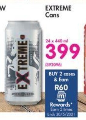 Makro Extreme Cans 24 x 440ml offer