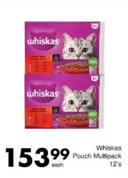Save Whiskas Pouch Multipack offer