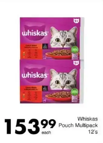 Save Whiskas Pouch Multipack offer