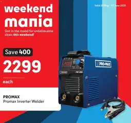 Makro PROMAX Promax Inverter Welder offer