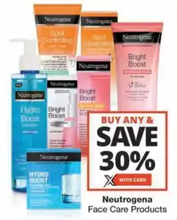 Neutrogena Face Care Products