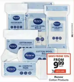 Checkers Hyper Renew Cotton Products offer