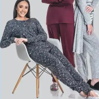 Charcoal Animal Printed PJ