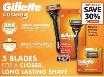 Checkers Hyper Gillette Selected Shaving Products offer
