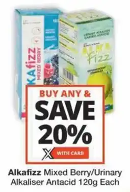 Alkafizz Mixed Berry/Urinary Alkaliser Antacid