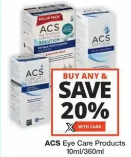 ACS Eye Care Products