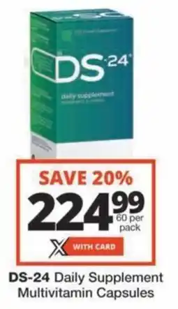 Checkers Hyper DS-24 Daily Supplement Multivitamin Capsules offer