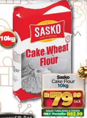 Take 'n Pay Sasko Cake Flour 10kg offer