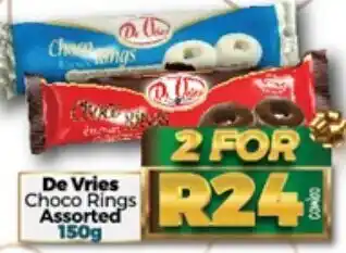 Take 'n Pay De Vries Choc Rings Assorted 150g offer