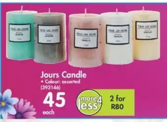 Makro Jours Candle offer