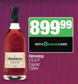 Spar Tops Hennessy V.S.O.P Cognac offer