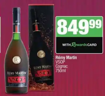 Spar Tops REMY MARTIN offer