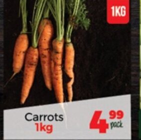 Carrots 1kg