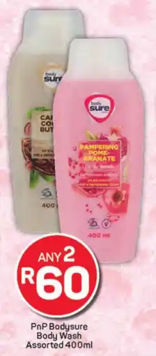 Pick n Pay Hypermarket PnP Bodysure Body Wash Assorted offer