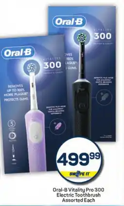 Pick n Pay Hypermarket Oral-B Vitality Pro 300 Electric Toothbrush Assorted Each offer