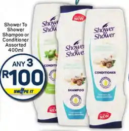 Pick n Pay Hypermarket Shower To Shower Shampoo or Conditioner Assorted offer