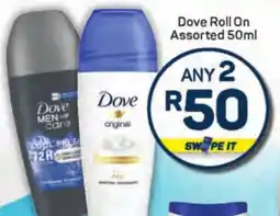 Pick n Pay Hypermarket Dove Roll On Assorted offer