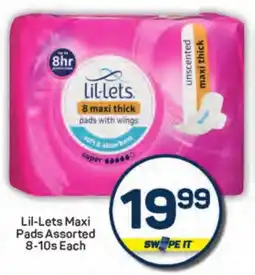 Lil-Lets Maxi Pads Assorted