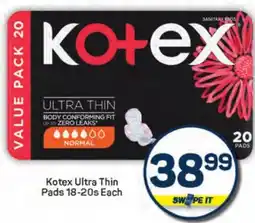Pick n Pay Hypermarket Kotex Ultra Thin Pads offer