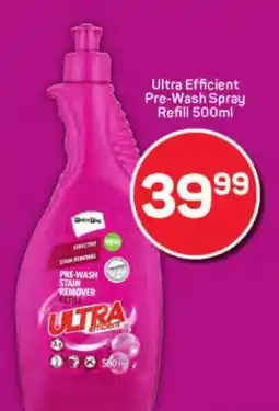 Ultra Efficient Pre-Wash Spray Refill