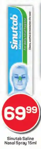 Pick n Pay Hypermarket Sinutab Saline Nasal Spray offer
