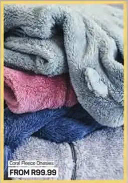 Pick n Pay Hypermarket Coral Fleece Onesies offer