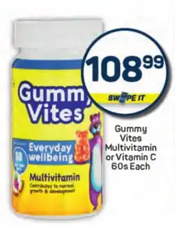 Gummy Vites Multivitamin or Vitamin C