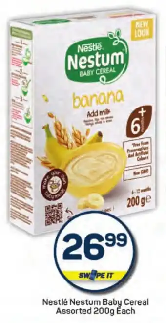 Pick n Pay Hypermarket Nestlé Nestum Baby Cereal Assorted offer