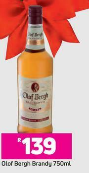 Game Olof Bergh Brandy-750ml offer
