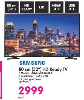 Makro Samsung 80cm 32" HD Ready TV offer